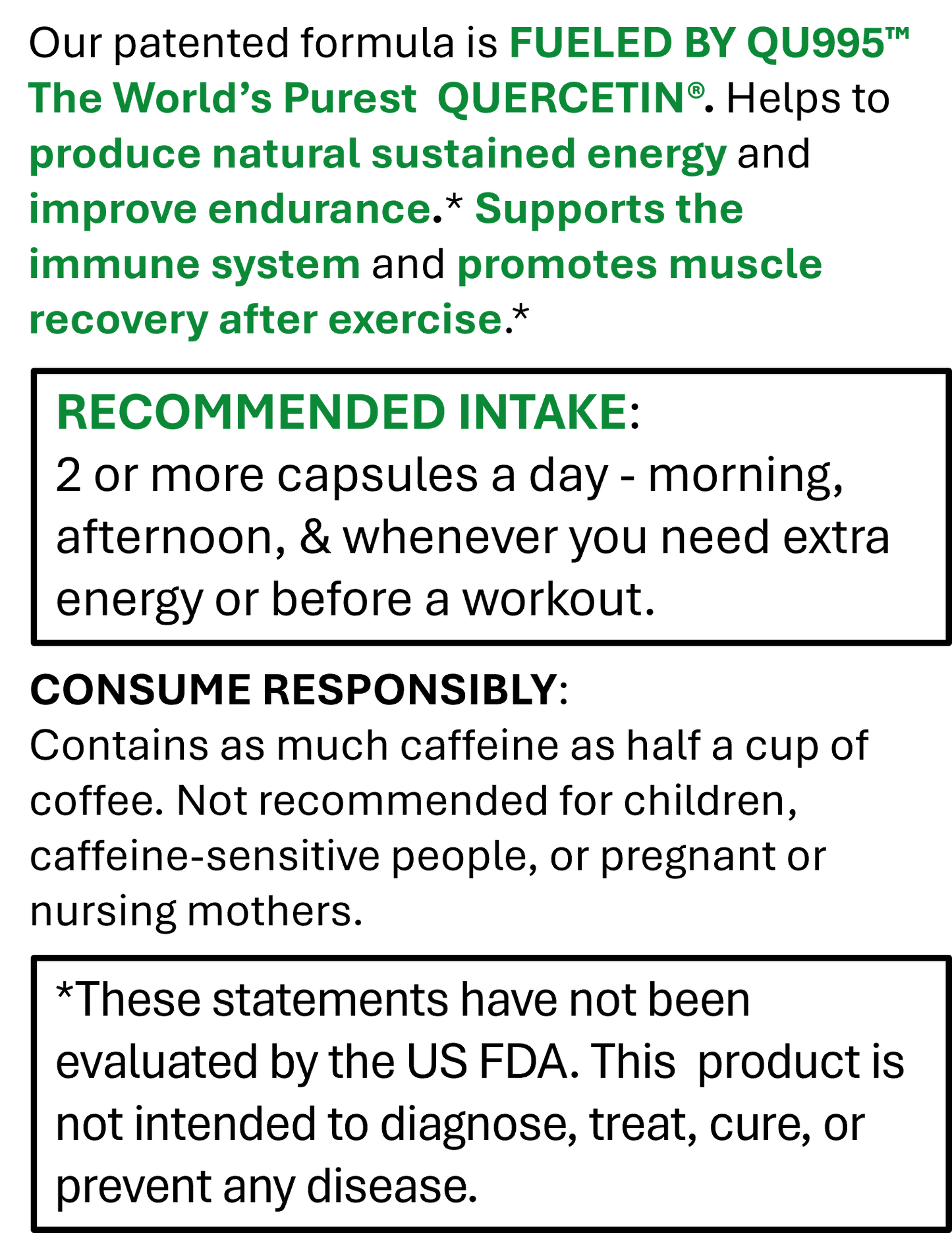 COMING SOON: FRS Healthy Energy Capsules/Bottle of 60 Capsules