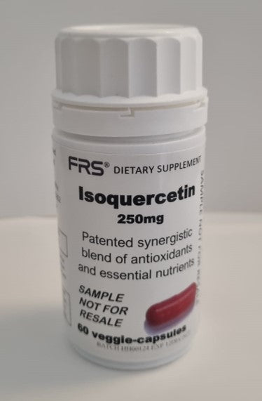 COMING SOON - NEW FORMULA WITH ISOQUERCETIN AND VITAMINS - 60 capsules per bottle
