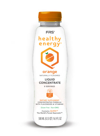 FRS Healthy Energy Orange Concentrate 16.9 oz Bottle